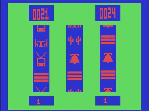 Screenshot of Slot Machine for Atari 2600